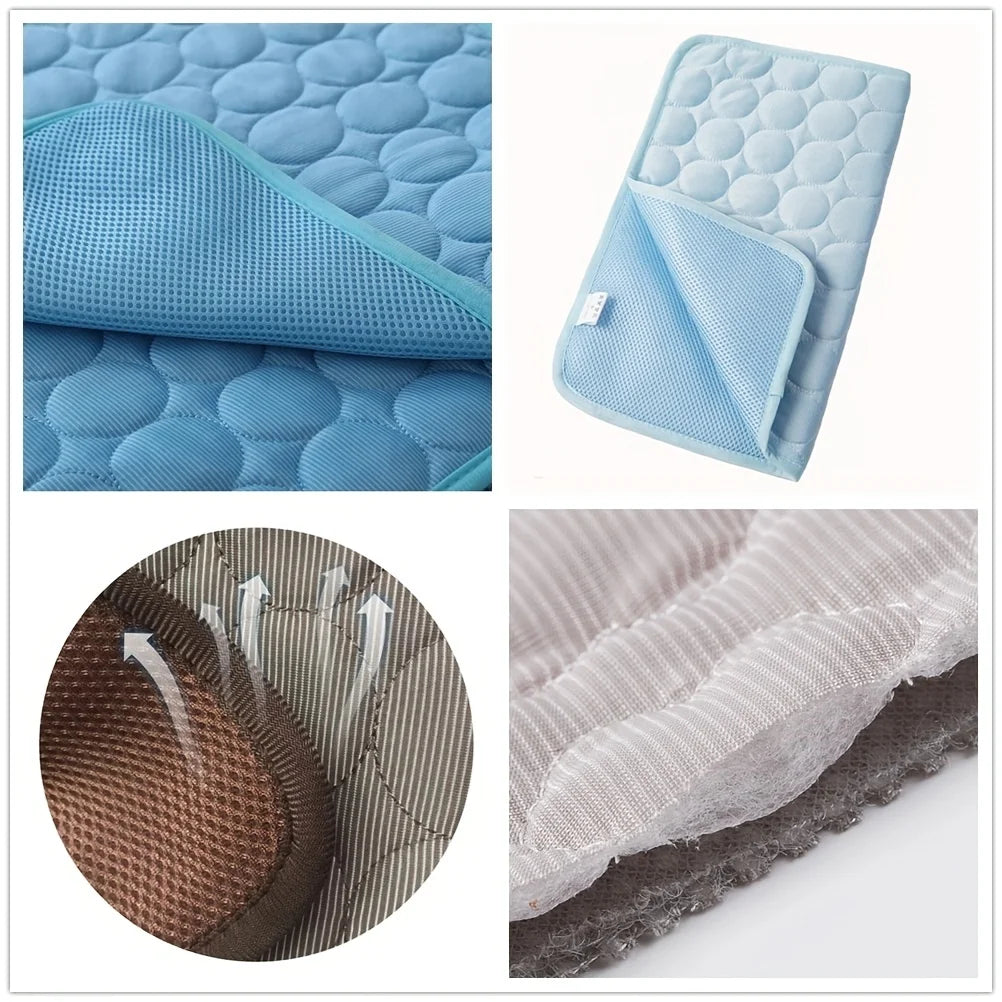 Pet Cooling Mat – Summer Cooling Pad for Dogs & Cats