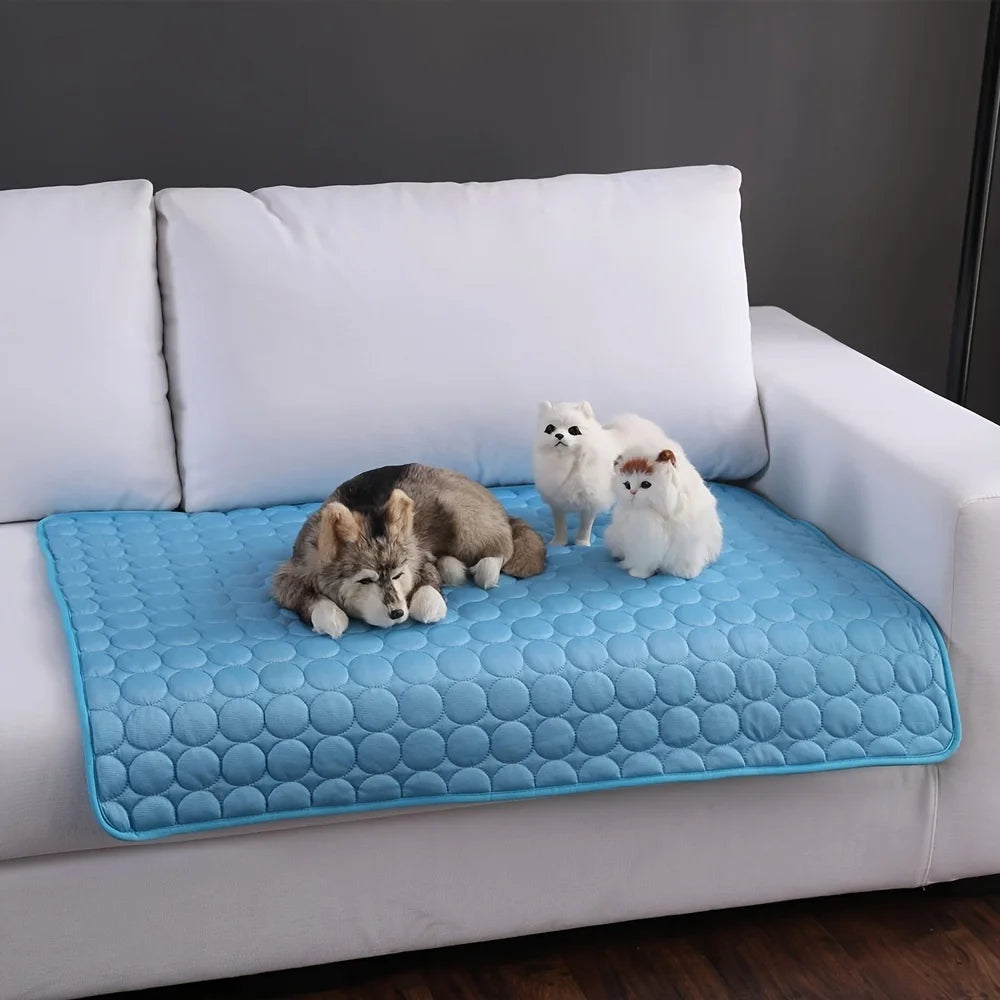 Pet Cooling Mat – Summer Cooling Pad for Dogs & Cats