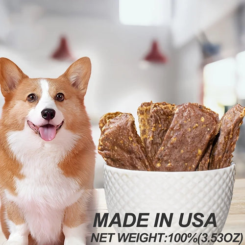Beef Jerky Pet Treats – Healthy Snacks for Dogs & Cats