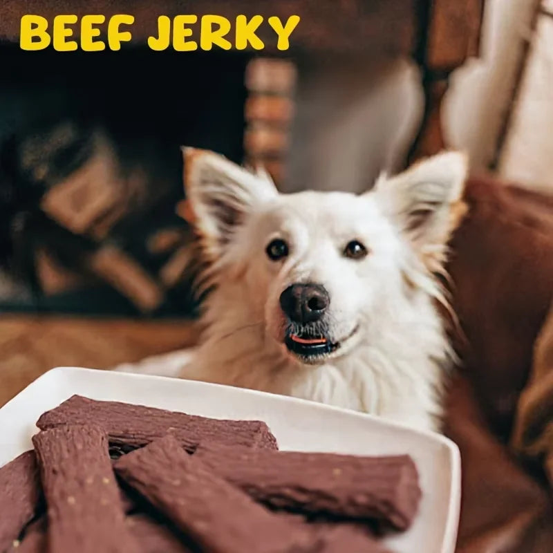 Beef Jerky Pet Treats – Healthy Snacks for Dogs & Cats