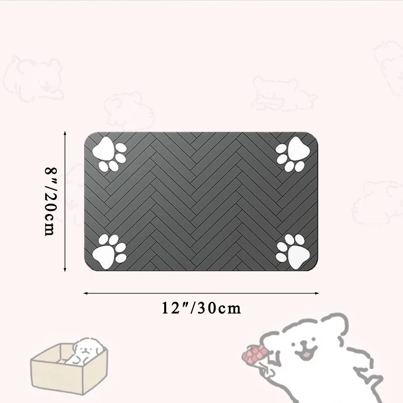 Pet Feeding Mat for Dogs & Cats – Waterproof, Non-Slip, Easy to Clean