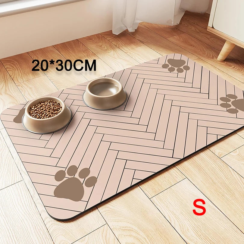 Pet Feeding Mat for Dogs & Cats – Waterproof, Non-Slip, Easy to Clean