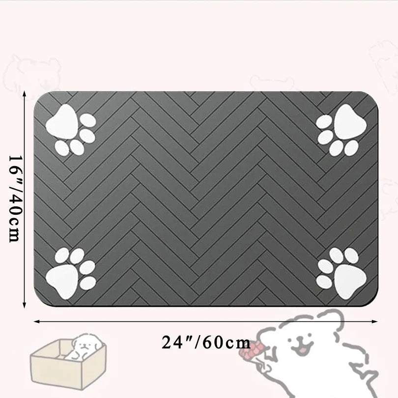 Pet Feeding Mat for Dogs & Cats – Waterproof, Non-Slip, Easy to Clean